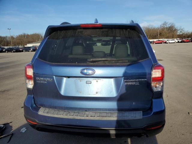 JF2SJAGC5JH427884 - 2018 SUBARU FORESTER 2.5I PREMIUM BLUE photo 6