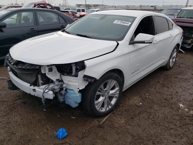 1G1125S30FU145715 - 2015 CHEVROLET IMPALA LT WHITE photo 1