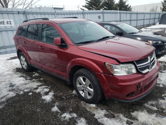 3D4PG4FB5BT550006 - 2011 DODGE JOURNEY EXPRESS BURGUNDY photo 4