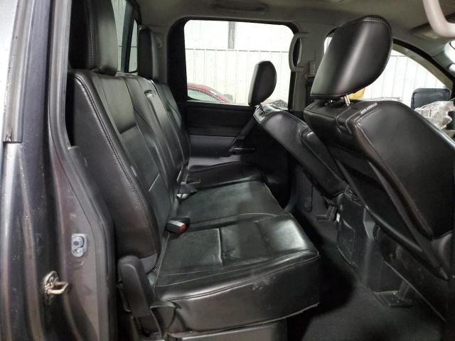 1N6AA0EC2DN308345 - 2013 NISSAN TITAN S GRAY photo 10