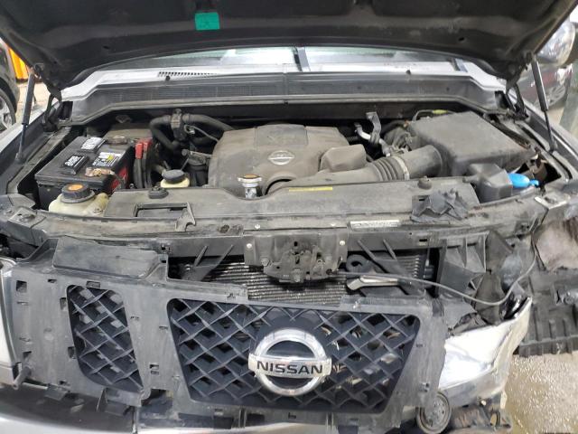 1N6AA0EC2DN308345 - 2013 NISSAN TITAN S GRAY photo 11