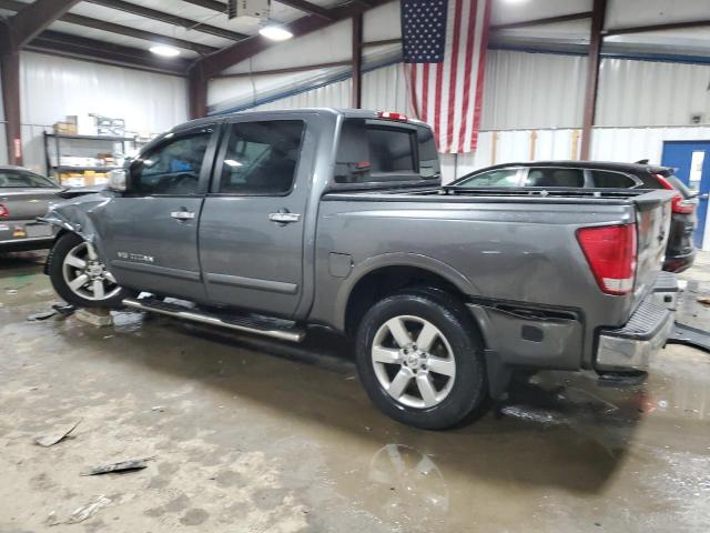 1N6AA0EC2DN308345 - 2013 NISSAN TITAN S GRAY photo 2