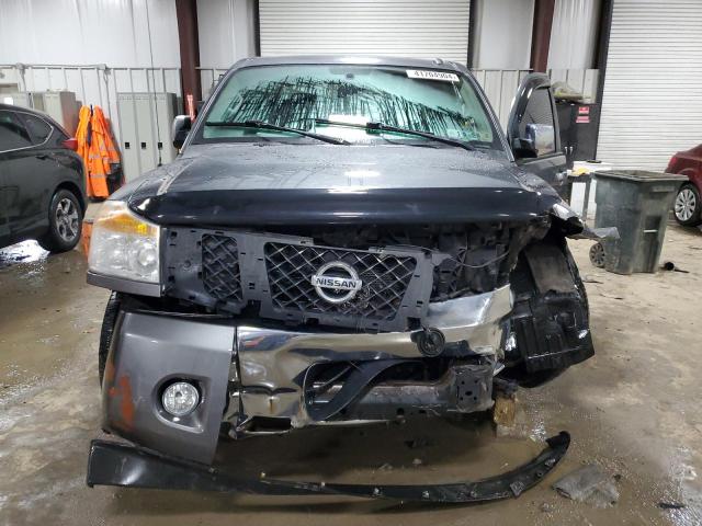 1N6AA0EC2DN308345 - 2013 NISSAN TITAN S GRAY photo 5