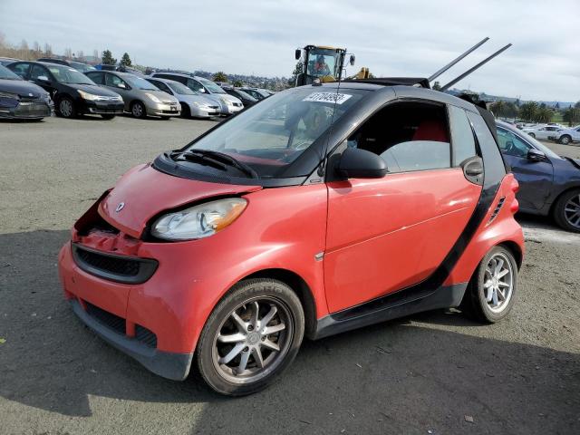 WMEEK31X69K239794 - 2009 SMART FORTWO PUR PASSION RED photo 1