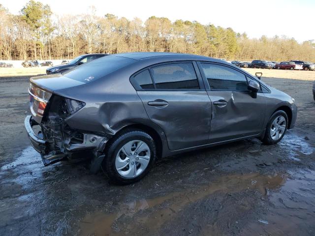 2HGFB2F59DH506142 - 2013 HONDA CIVIC LX BROWN photo 3