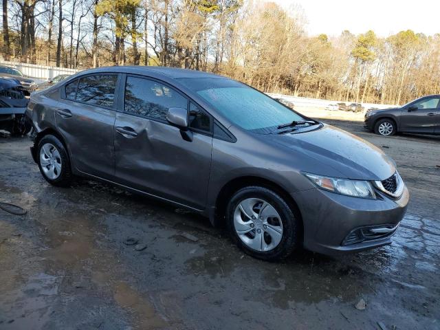 2HGFB2F59DH506142 - 2013 HONDA CIVIC LX BROWN photo 4