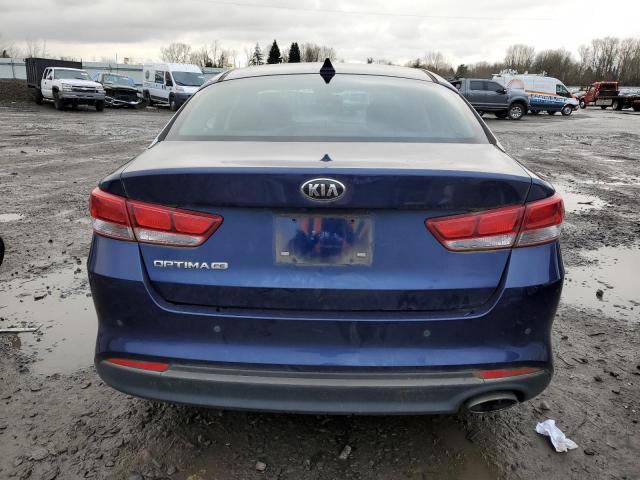 5XXGT4L32JG188670 - 2018 KIA OPTIMA LX BLUE photo 6