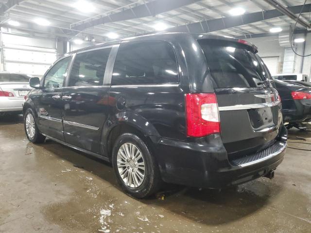 2C4RC1CG4ER367154 - 2014 CHRYSLER TOWN & COU TOURING L BLUE photo 2