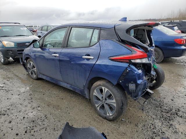 1N4AZ1CV6NC557711 - 2022 NISSAN LEAF SV BLUE photo 2