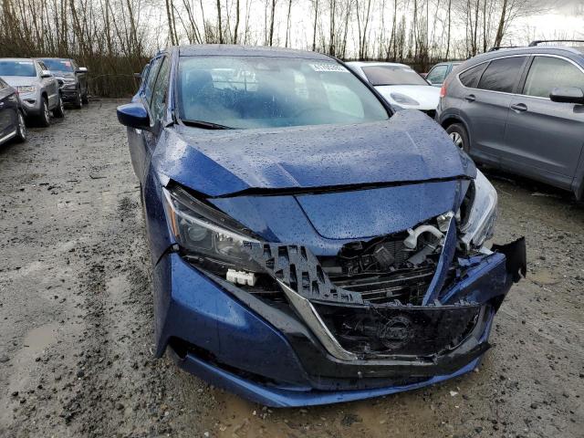 1N4AZ1CV6NC557711 - 2022 NISSAN LEAF SV BLUE photo 5