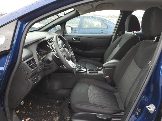 1N4AZ1CV6NC557711 - 2022 NISSAN LEAF SV BLUE photo 7