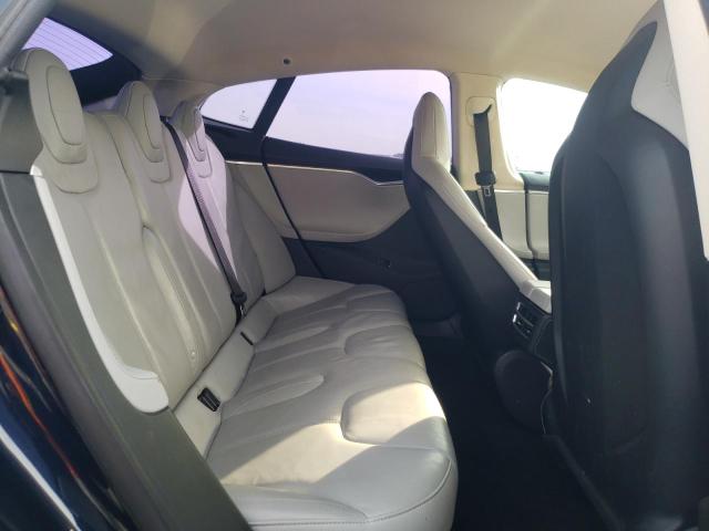 5YJSA1S16EFP50559 - 2014 TESLA MODEL S Կապույտ լուսանկար 10