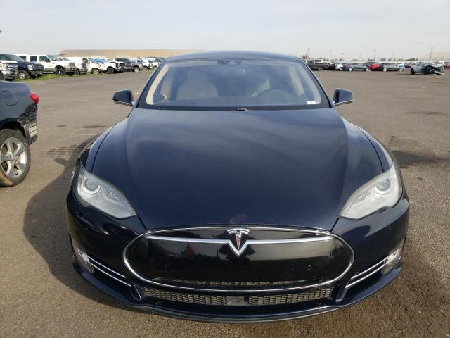 5YJSA1S16EFP50559 - 2014 TESLA MODEL S Կապույտ լուսանկար 5