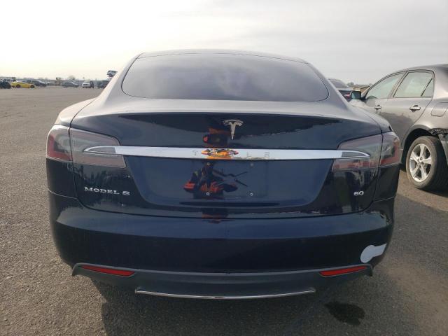 5YJSA1S16EFP50559 - 2014 TESLA MODEL S Կապույտ լուսանկար 6