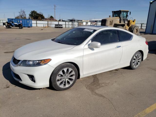 1HGCT1B88DA023069 - 2013 HONDA ACCORD EXL WHITE photo 1