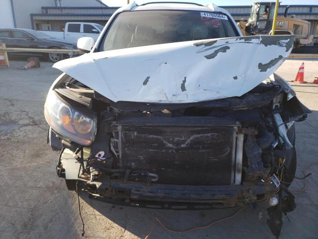 5NMSH13E27H019237 - 2007 HYUNDAI SANTA FE SE WHITE photo 5