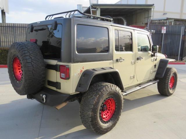 1J4BA3H17BL570657 - 2011 JEEP WRANGLER U SPORT თაფლისფერი ფოტო 5