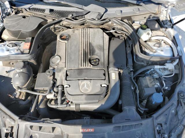 WDDGF4HB7DR265516 - 2013 MERCEDES-BENZ C 250 SILVER photo 11