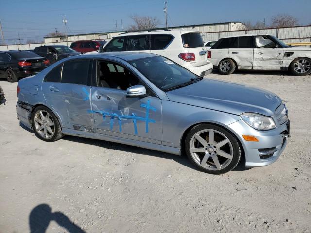 WDDGF4HB7DR265516 - 2013 MERCEDES-BENZ C 250 SILVER photo 4