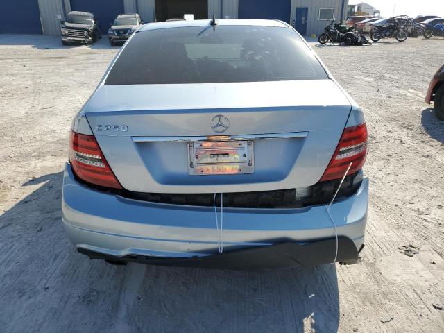 WDDGF4HB7DR265516 - 2013 MERCEDES-BENZ C 250 SILVER photo 6