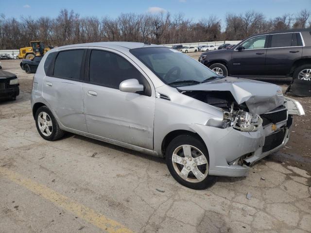 KL1TD6DE0AB104186 - 2010 CHEVROLET AVEO LS 银色 照片 4