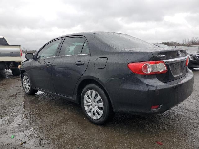 2T1BU4EE3DC049004 - 2013 TOYOTA COROLLA BASE BLACK photo 2