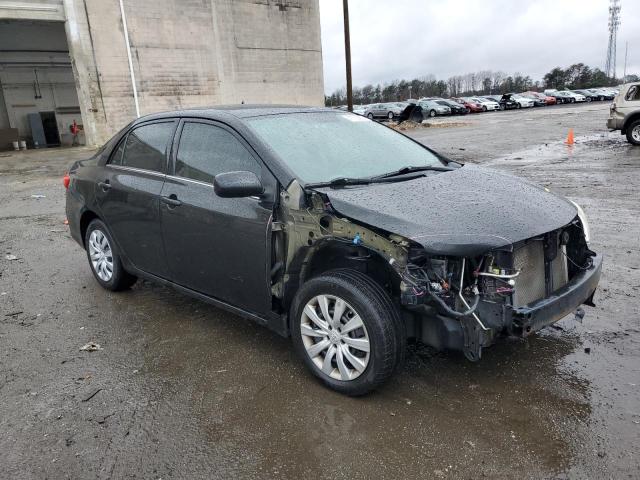 2T1BU4EE3DC049004 - 2013 TOYOTA COROLLA BASE BLACK photo 4