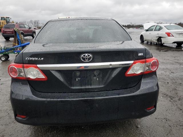 2T1BU4EE3DC049004 - 2013 TOYOTA COROLLA BASE BLACK photo 6