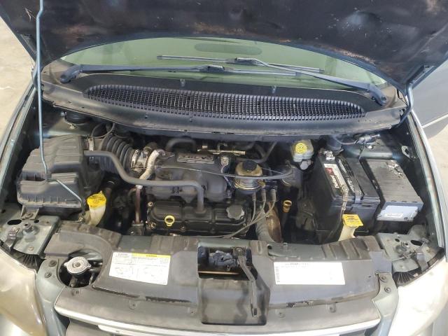 2C4GP54L55R443995 - 2005 CHRYSLER TOWN & COU TOURING მწვანე ფოტო 12