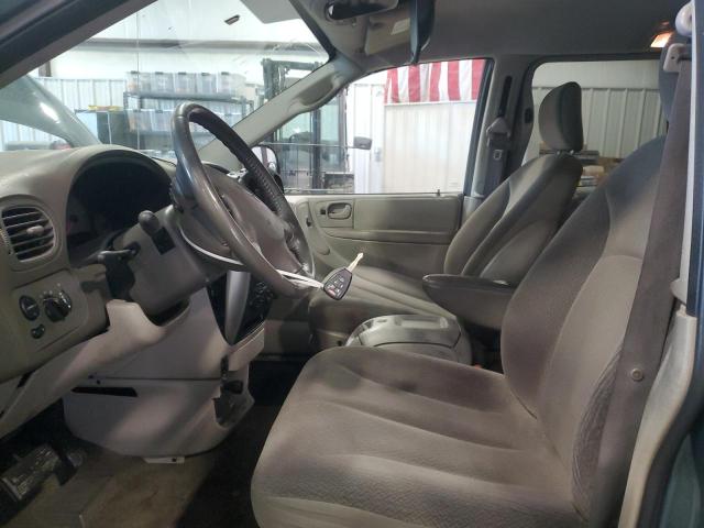 2C4GP54L55R443995 - 2005 CHRYSLER TOWN & COU TOURING მწვანე ფოტო 7