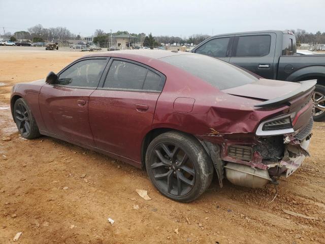 2C3CDXBG4LH133241 - 2020 DODGE CHARGER SXT MAROON photo 2