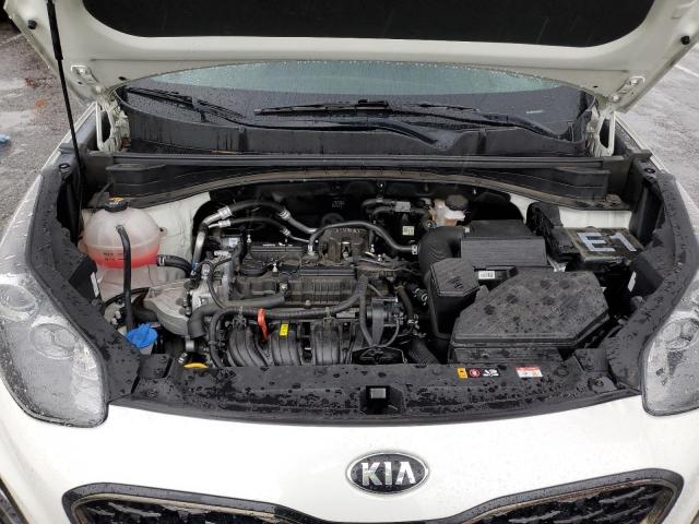 KNDP63AC9M7890776 - 2021 KIA SPORTAGE S WHITE photo 11