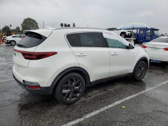 KNDP63AC9M7890776 - 2021 KIA SPORTAGE S WHITE photo 3