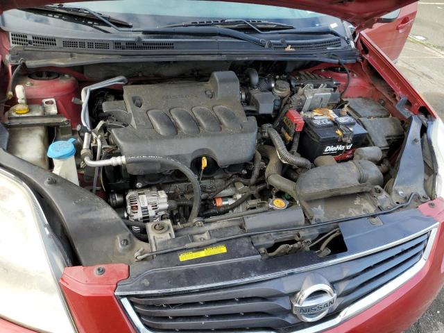 3N1AB6AP6CL632475 - 2012 NISSAN SENTRA 2.0 RED photo 11