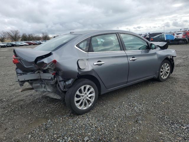 3N1AB7AP5KY438995 - 2019 NISSAN SENTRA S GRAY photo 3