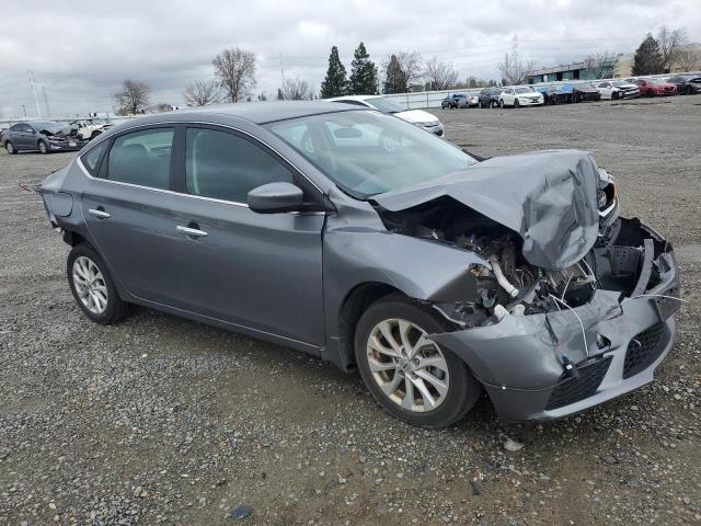 3N1AB7AP5KY438995 - 2019 NISSAN SENTRA S GRAY photo 4