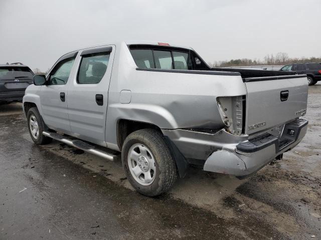 5FPYK1F20AB011229 - 2010 HONDA RIDGELINE RT SILVER photo 2