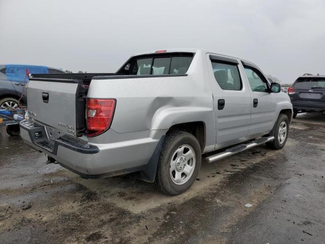 5FPYK1F20AB011229 - 2010 HONDA RIDGELINE RT SILVER photo 3