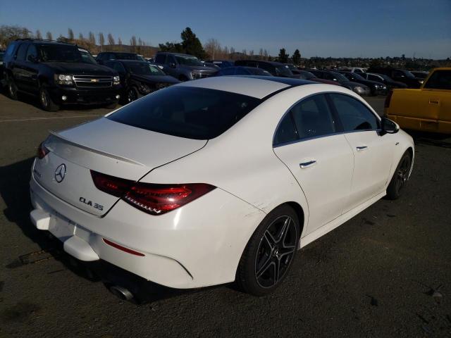 WDD5J5BB1LN058145 - 2020 MERCEDES-BENZ CLA AMG 35 4MATIC WHITE photo 3