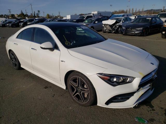 WDD5J5BB1LN058145 - 2020 MERCEDES-BENZ CLA AMG 35 4MATIC WHITE photo 4