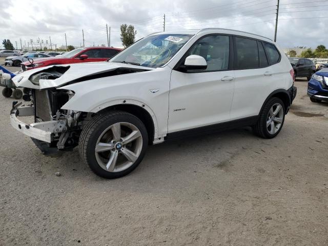 5UXWZ7C51H0V85486 - 2017 BMW X3 SDRIVE28I WHITE photo 1