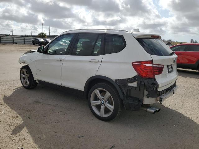 5UXWZ7C51H0V85486 - 2017 BMW X3 SDRIVE28I WHITE photo 2