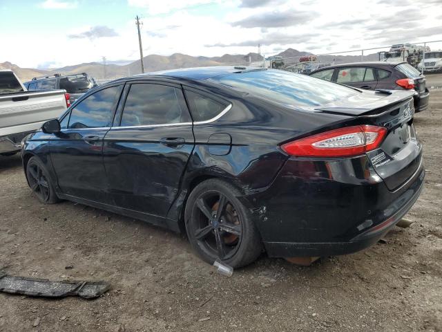 3FA6P0H76GR350840 - 2016 FORD FUSION SE BLACK photo 2