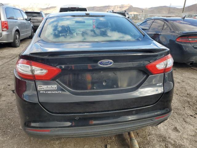 3FA6P0H76GR350840 - 2016 FORD FUSION SE BLACK photo 6