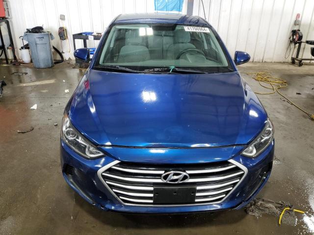 5NPD74LF1HH076409 - 2017 HYUNDAI ELANTRA SE BLUE photo 5