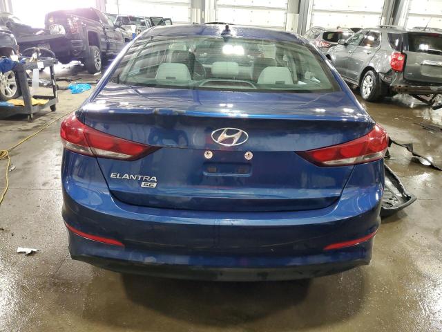 5NPD74LF1HH076409 - 2017 HYUNDAI ELANTRA SE BLUE photo 6