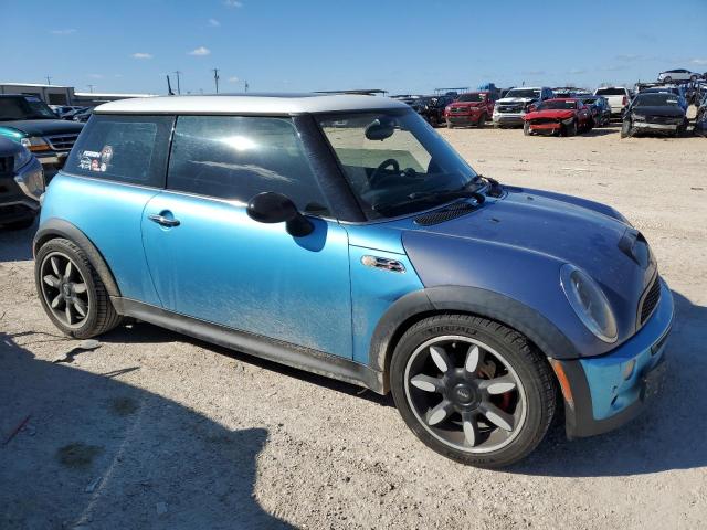 WMWRE33444TD78433 - 2004 MINI COOPER S BLUE photo 4