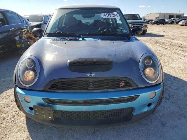 WMWRE33444TD78433 - 2004 MINI COOPER S BLUE photo 5