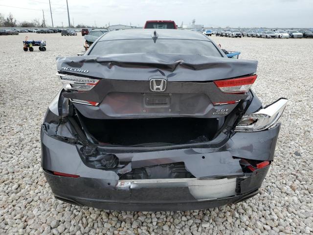 1HGCV2F96KA032112 - 2019 HONDA ACCORD TOURING GRAY photo 6