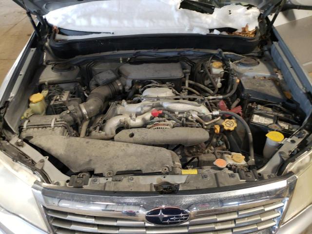 JF2SH6DC9AH806786 - 2010 SUBARU FORESTER 2.5X LIMITED SILVER photo 11